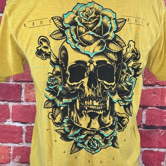 Affliction Men's Short Sleeve Graphic T-shirt -Size: 2XL/3XL- NWT - Picture 9 of 11